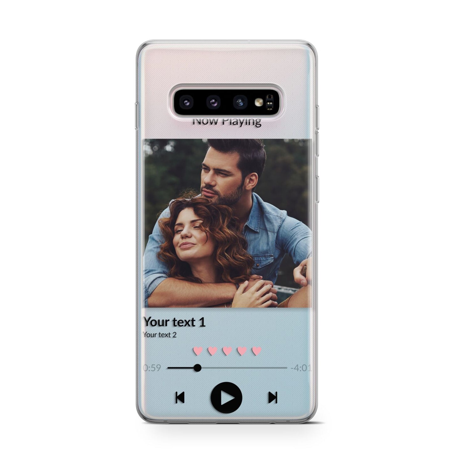 Personalised Photo Music Protective Samsung Galaxy Case