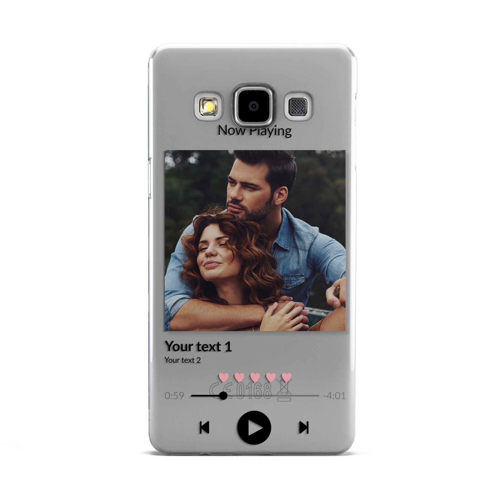 Personalised Photo Music Samsung Galaxy A5 Case