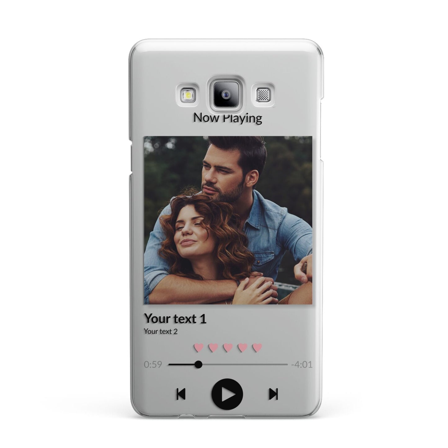 Personalised Photo Music Samsung Galaxy A7 2015 Case