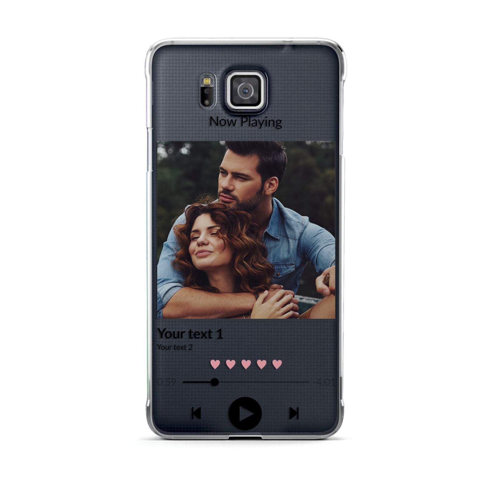 Personalised Photo Music Samsung Galaxy Alpha Case