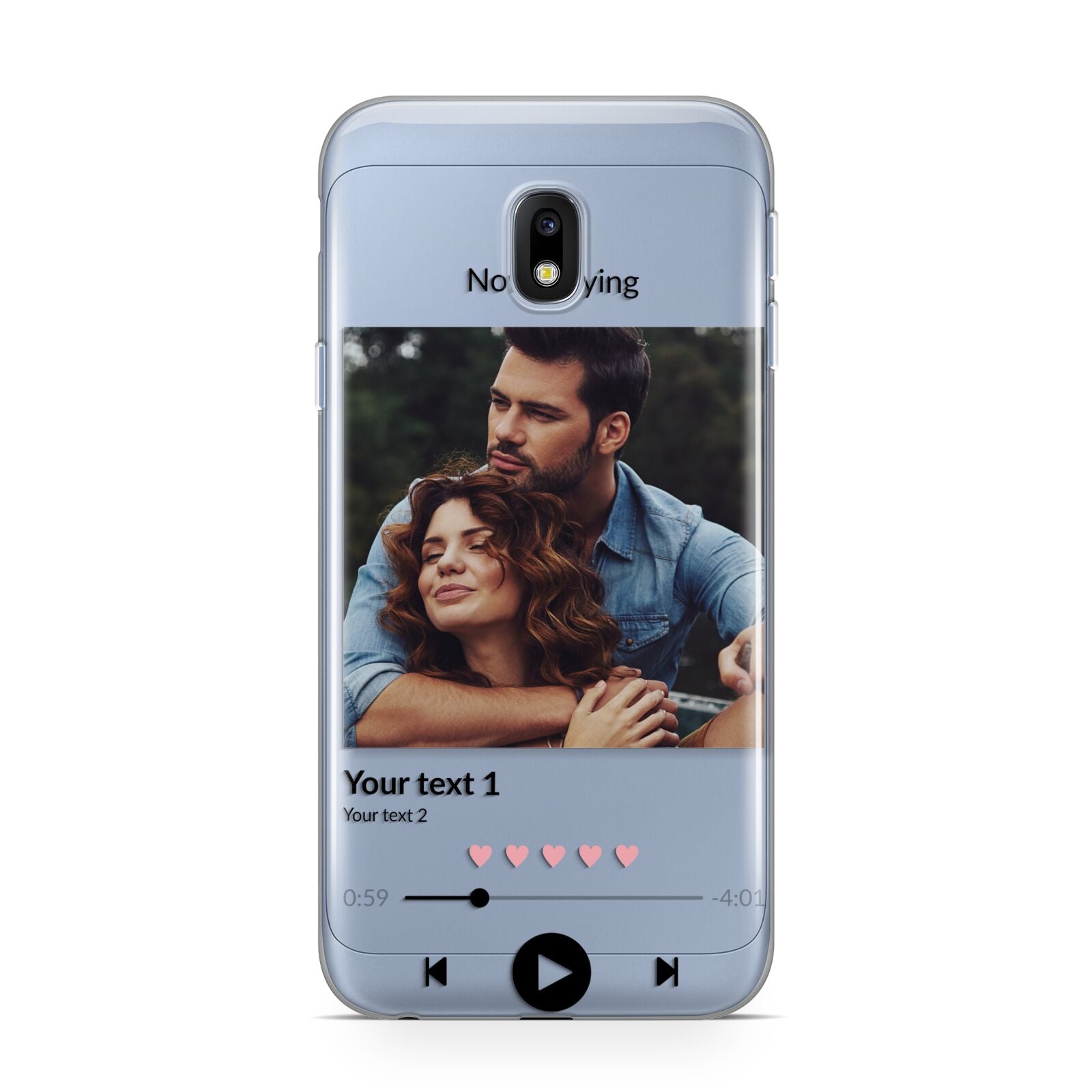 Personalised Photo Music Samsung Galaxy J3 2017 Case