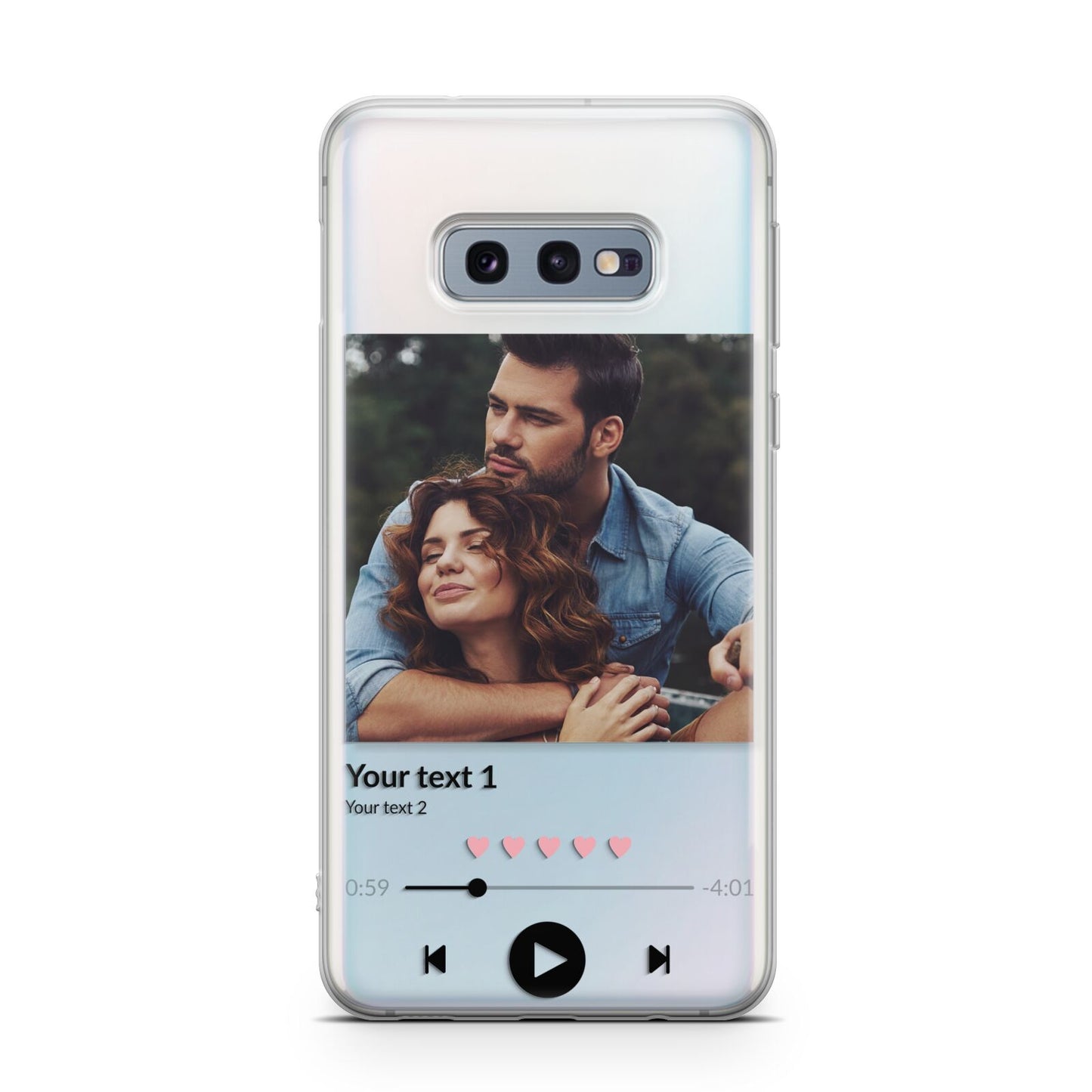 Personalised Photo Music Samsung Galaxy S10E Case