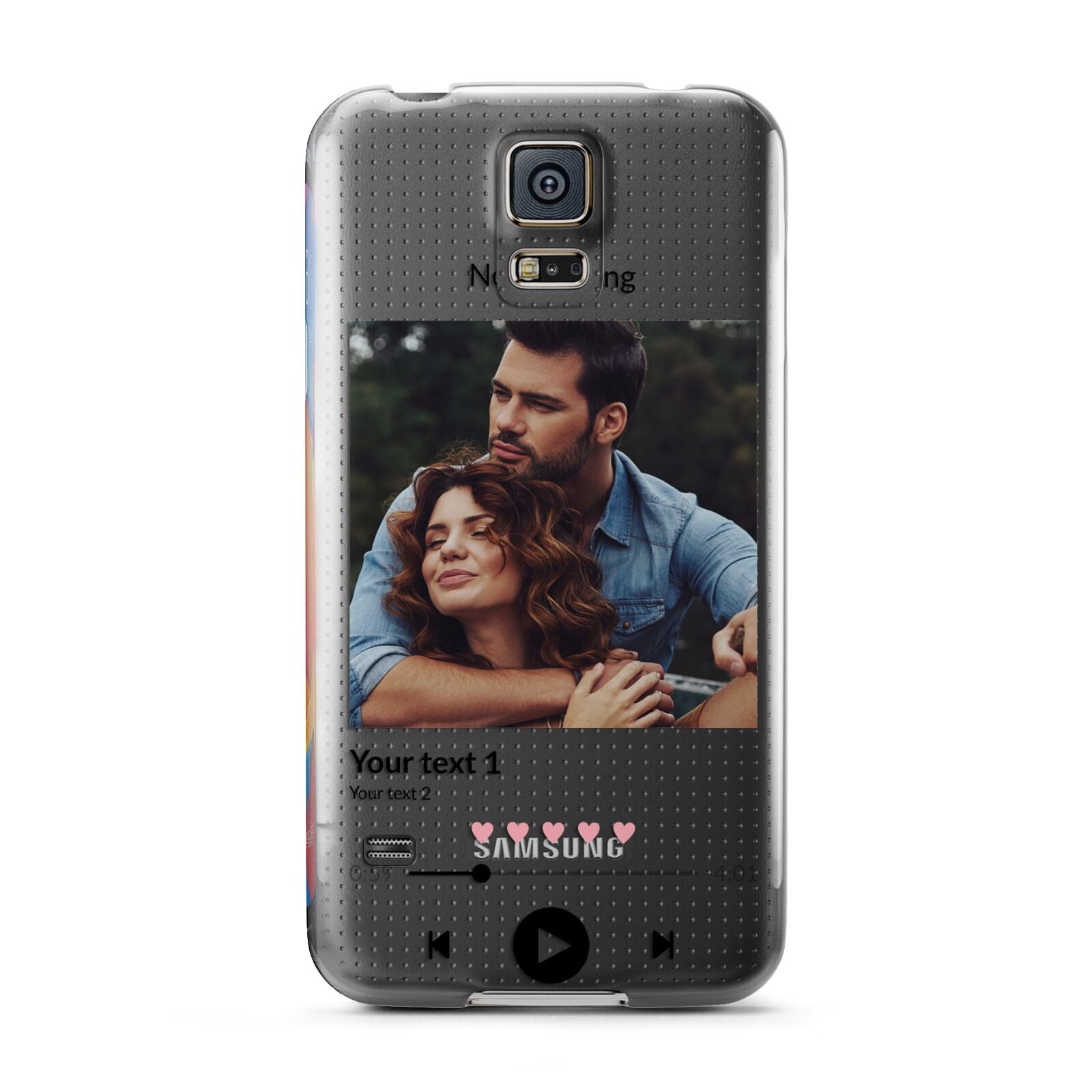 Personalised Photo Music Samsung Galaxy S5 Case