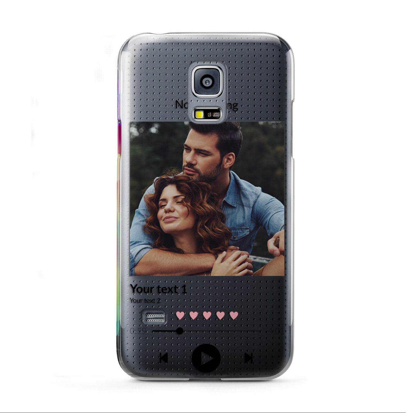 Personalised Photo Music Samsung Galaxy S5 Mini Case