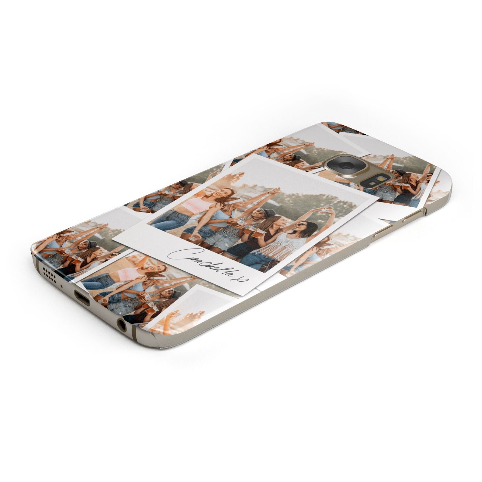 Personalised Photo Protective Samsung Galaxy Case Angled Image