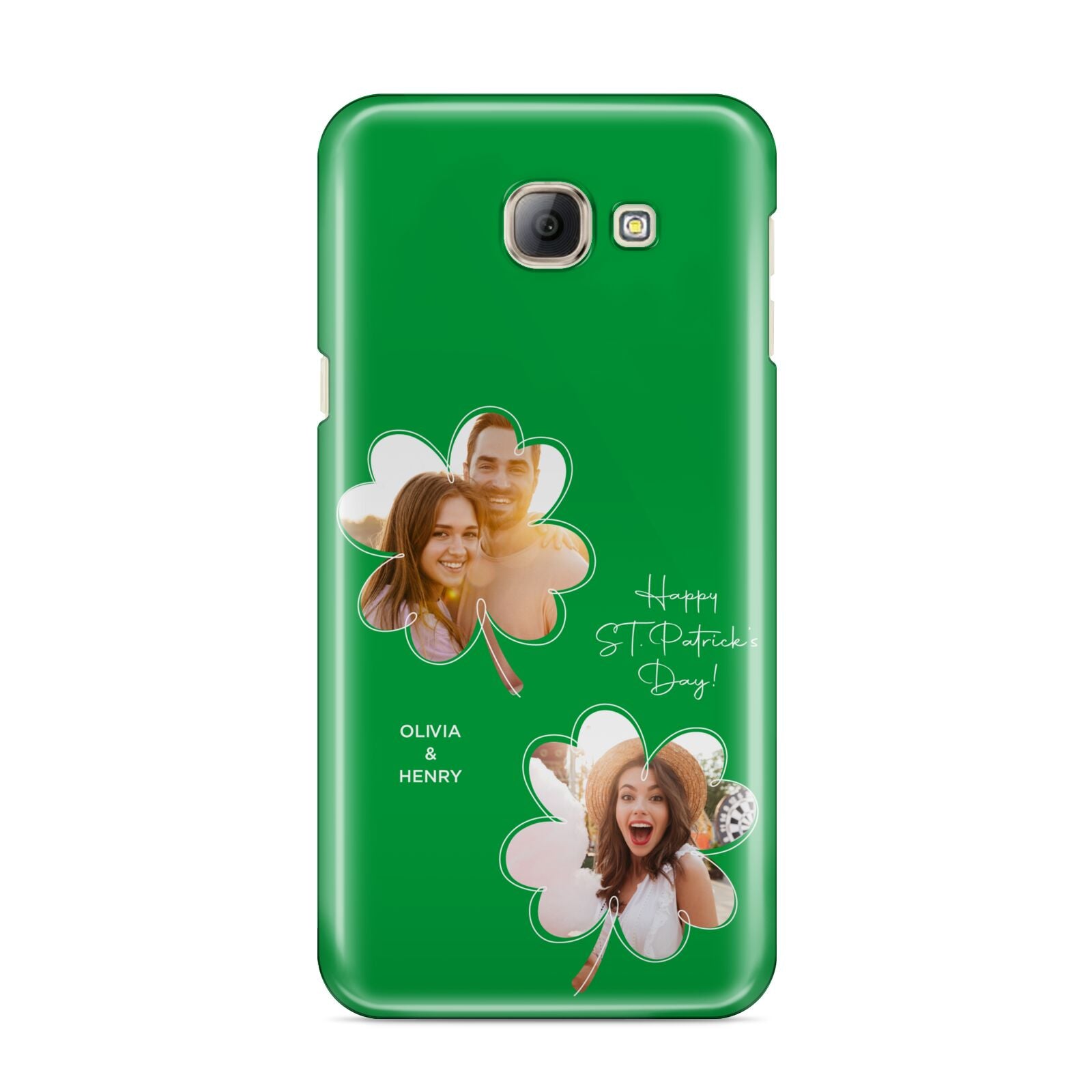 Personalised Photo St Patricks Day Samsung Galaxy A8 2016 Case