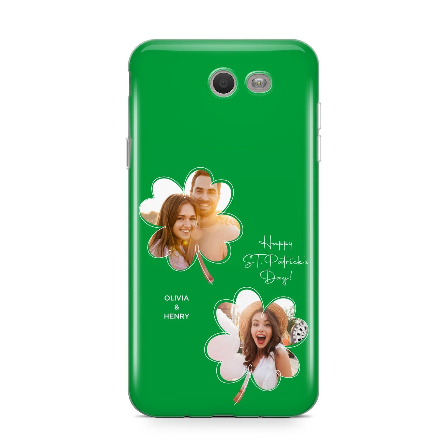 Personalised Photo St Patricks Day Samsung Galaxy J7 2017 Case