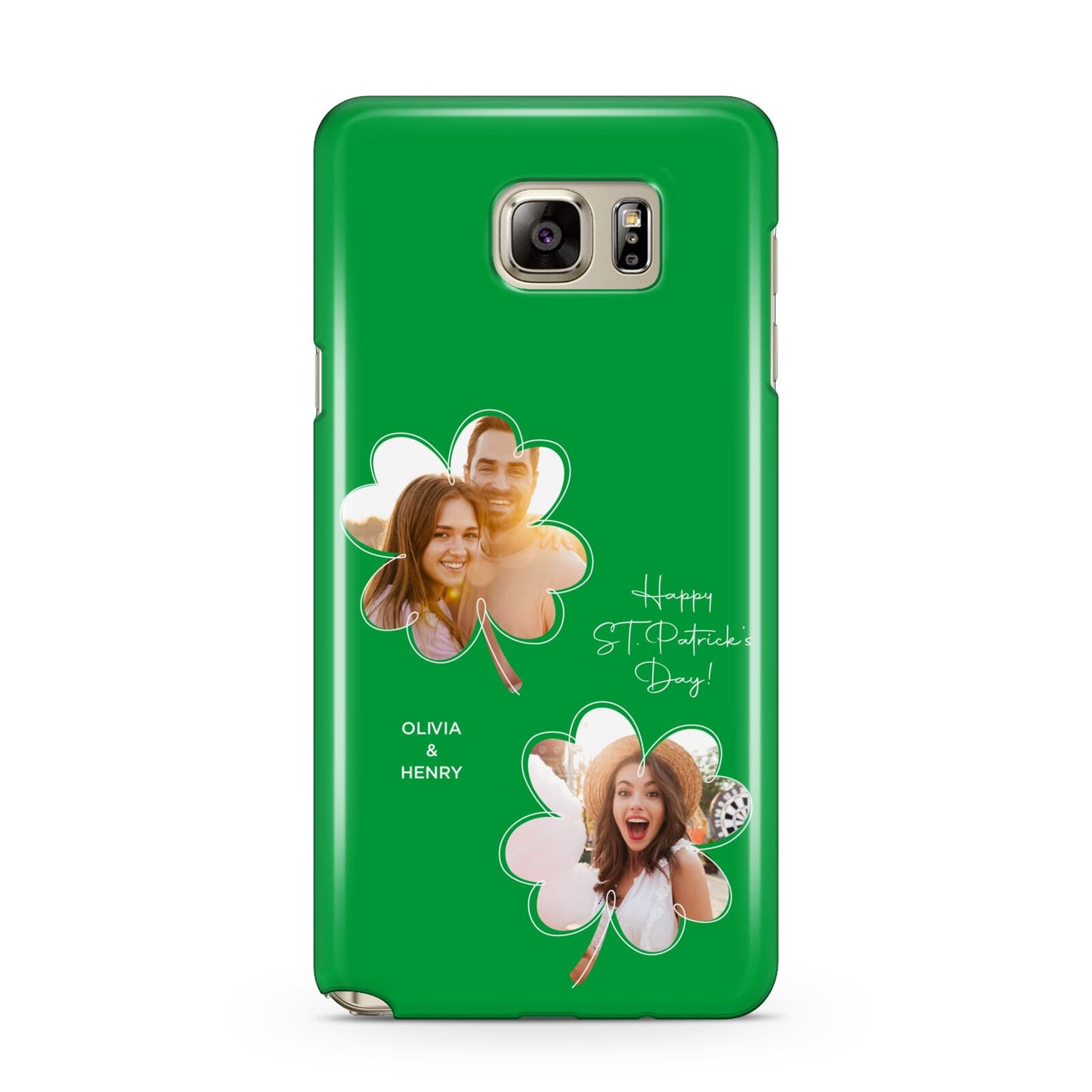 Personalised Photo St Patricks Day Samsung Galaxy Note 5 Case