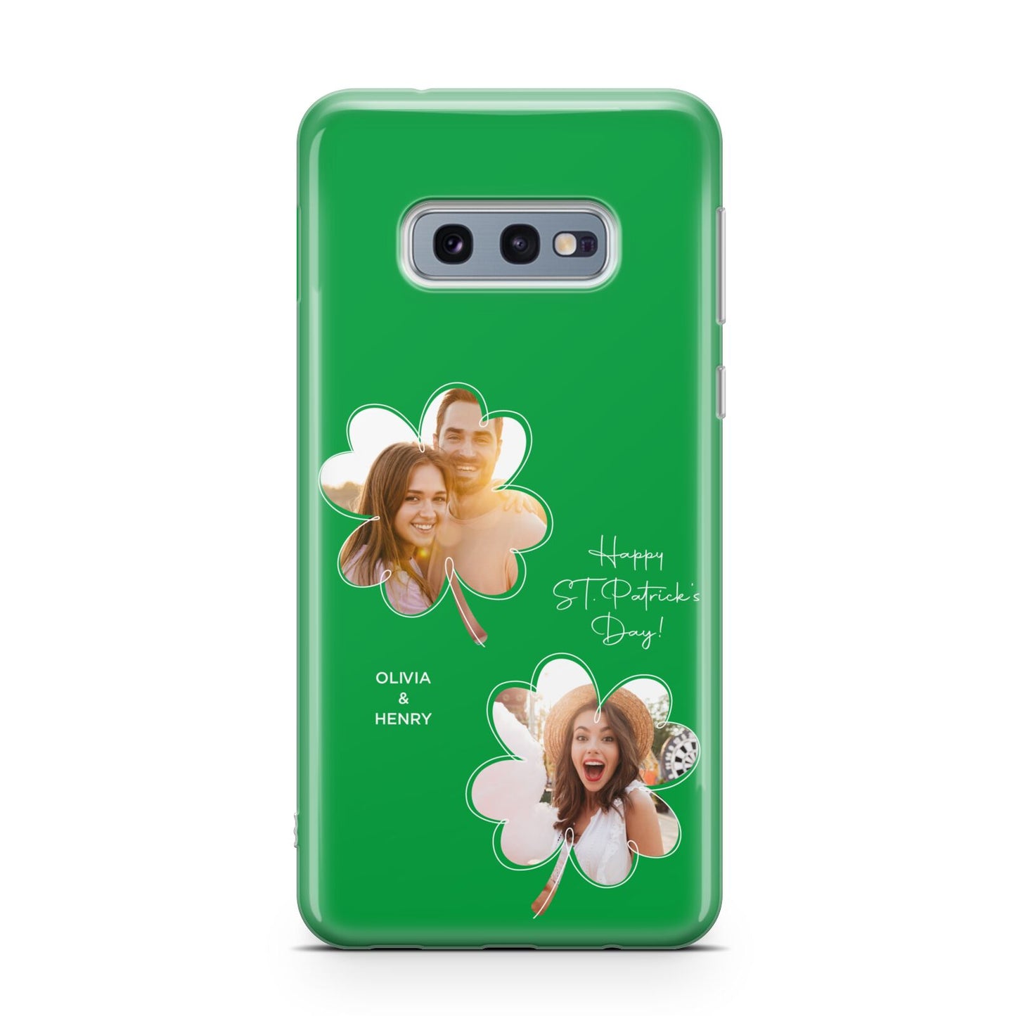 Personalised Photo St Patricks Day Samsung Galaxy S10E Case