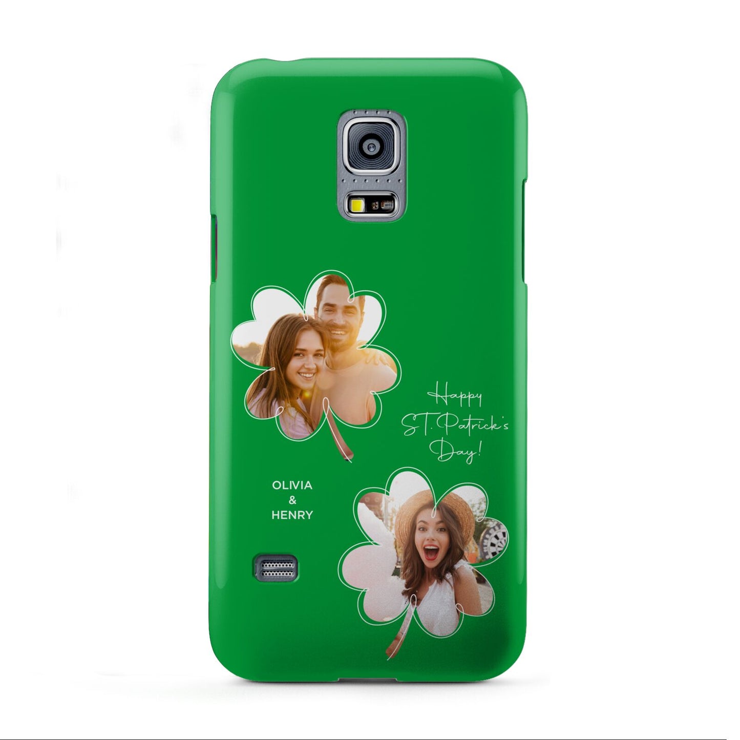 Personalised Photo St Patricks Day Samsung Galaxy S5 Mini Case