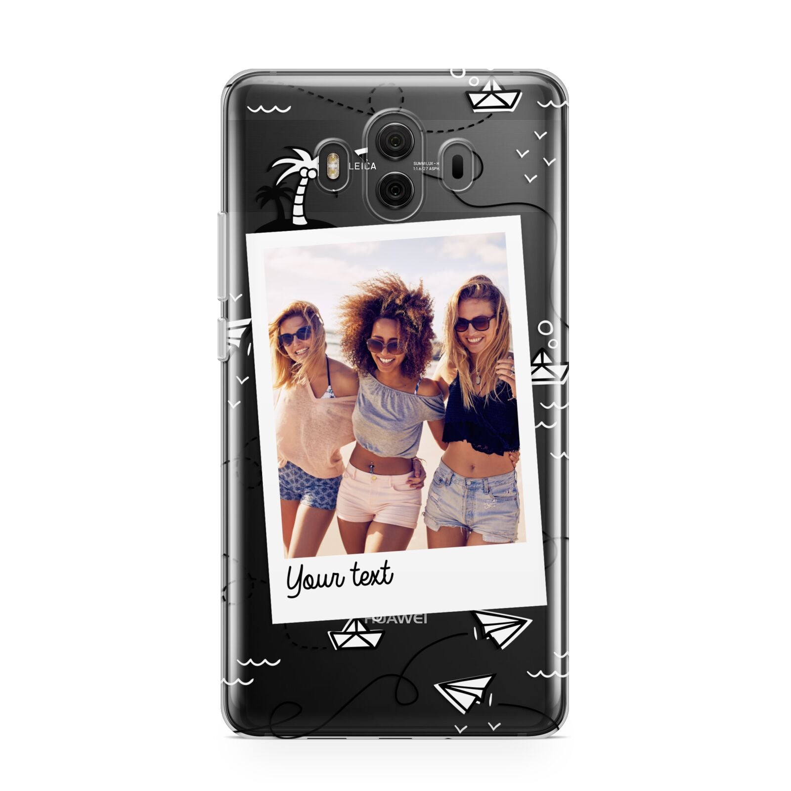 Personalised Photo Travel Huawei Mate 10 Protective Phone Case