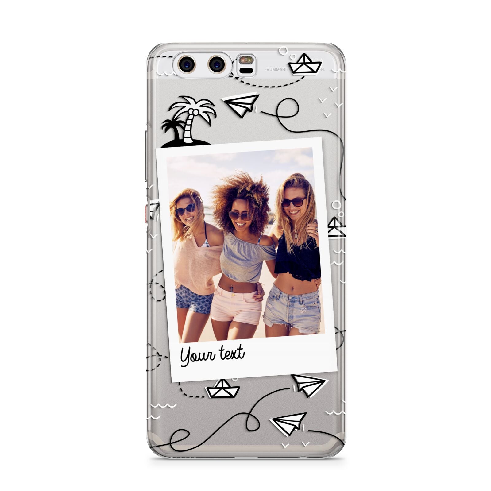 Personalised Photo Travel Huawei P10 Phone Case