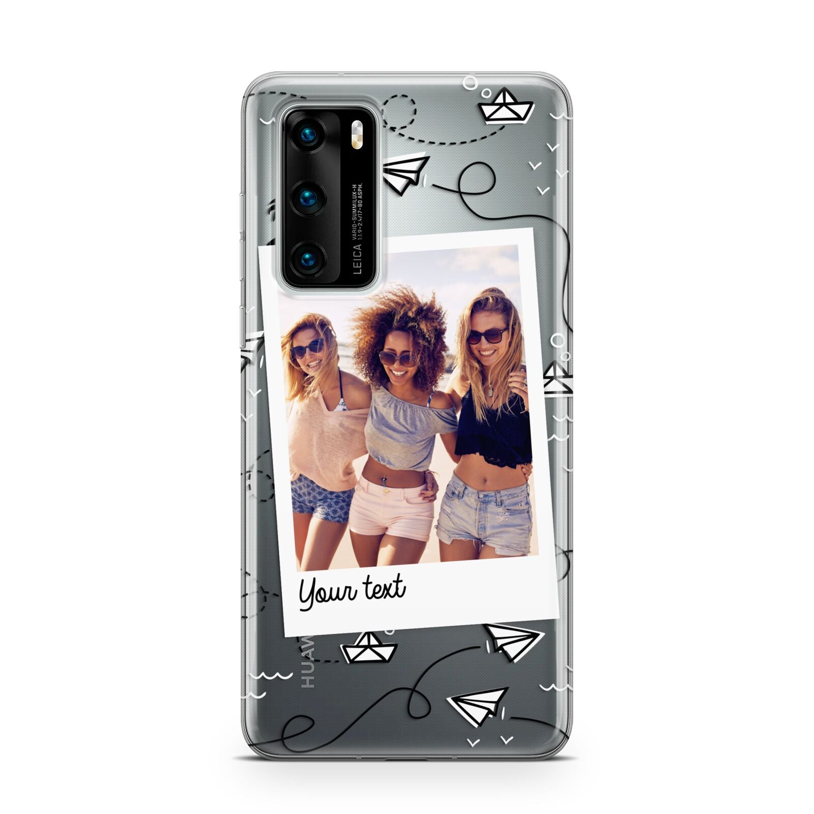 Personalised Photo Travel Huawei P40 Phone Case