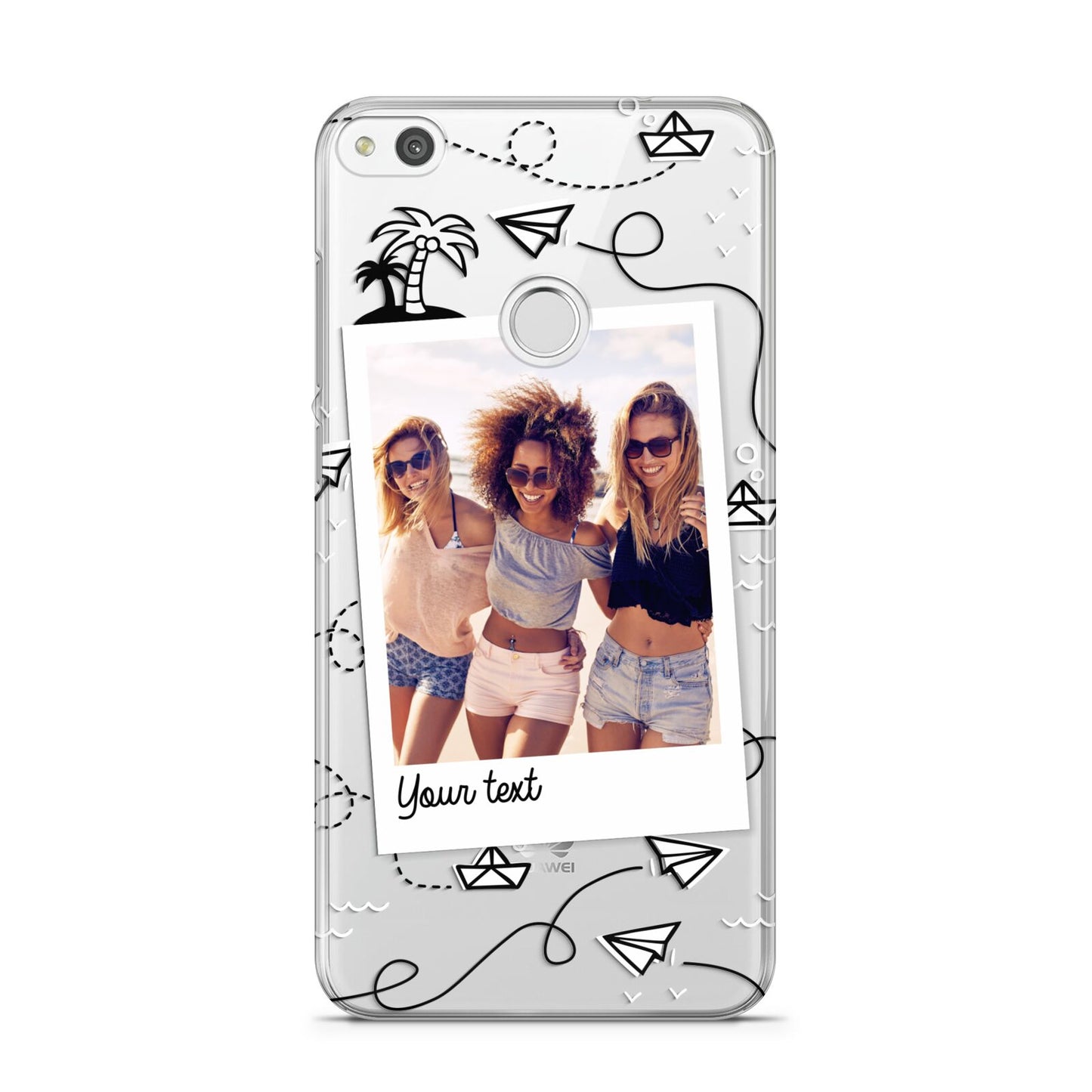 Personalised Photo Travel Huawei P8 Lite Case