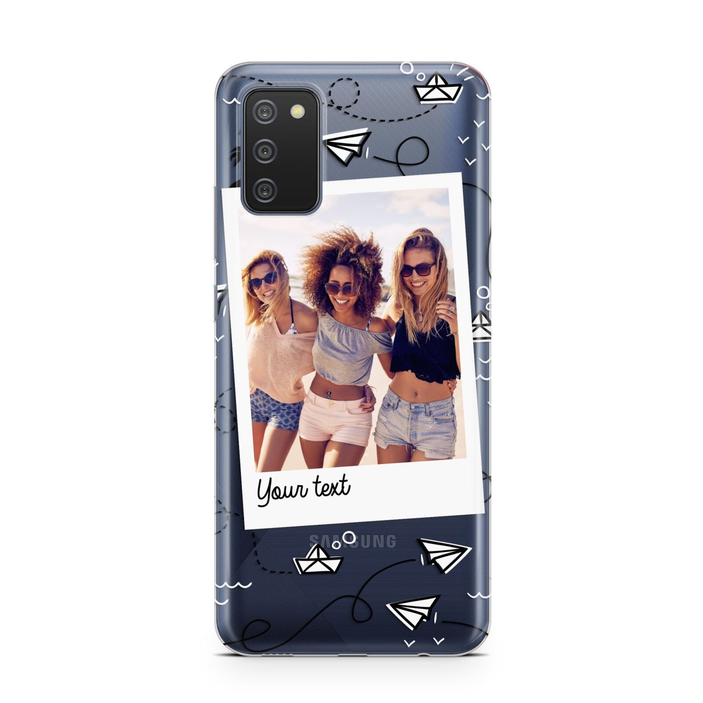 Personalised Photo Travel Samsung A02s Case