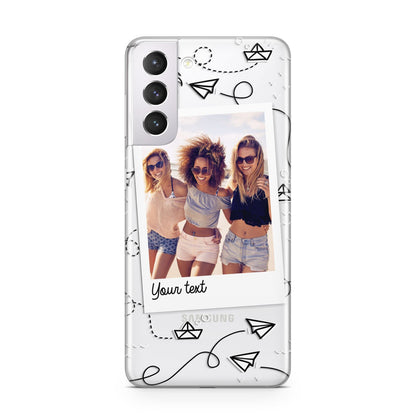 Personalised Photo Travel Samsung S21 Case