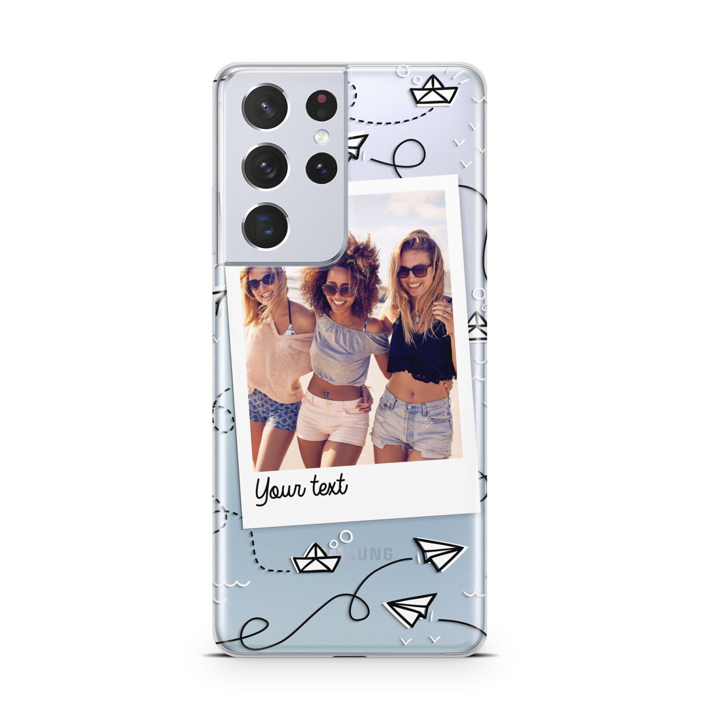 Personalised Photo Travel Samsung S21 Ultra Case