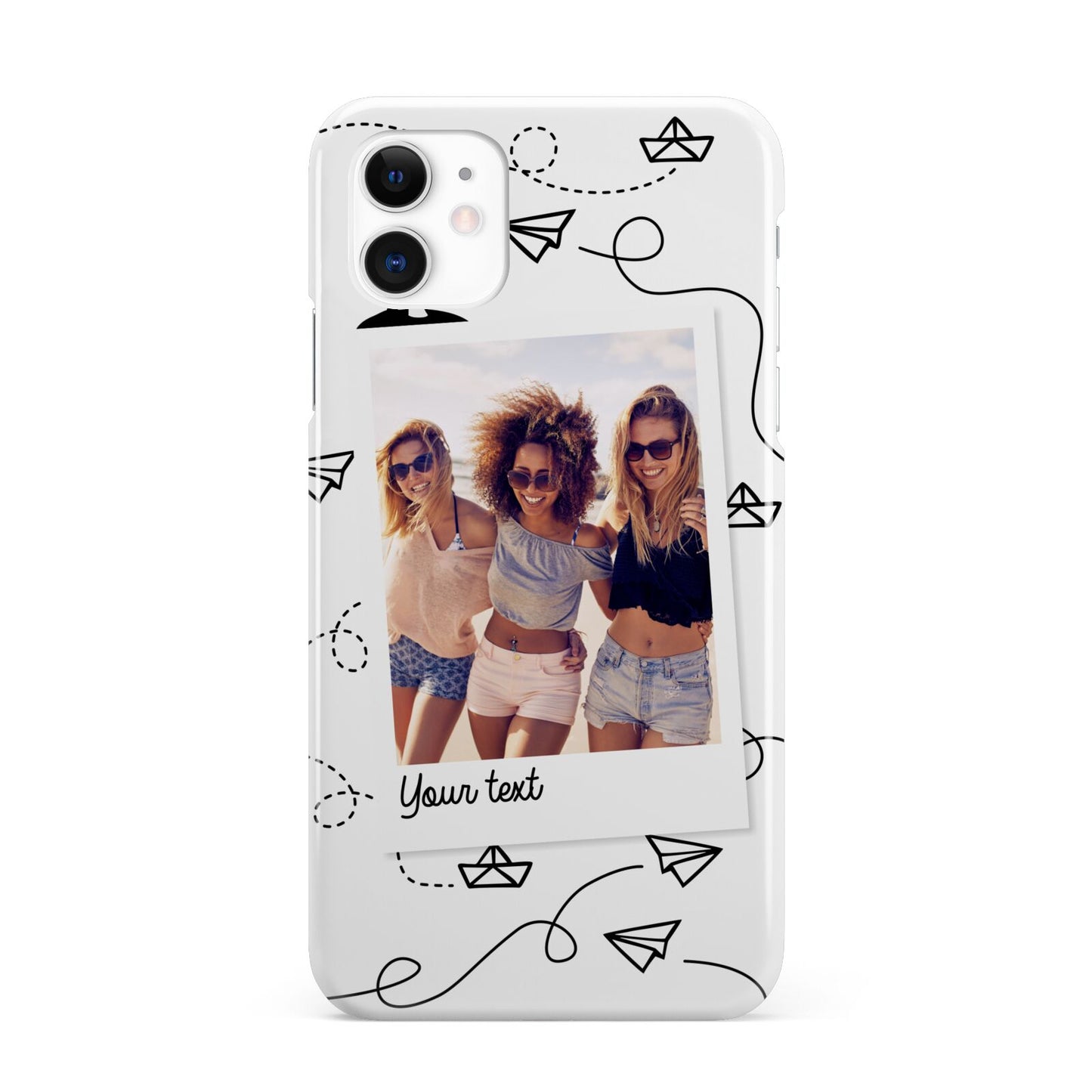 Personalised Photo Travel iPhone 11 3D Snap Case