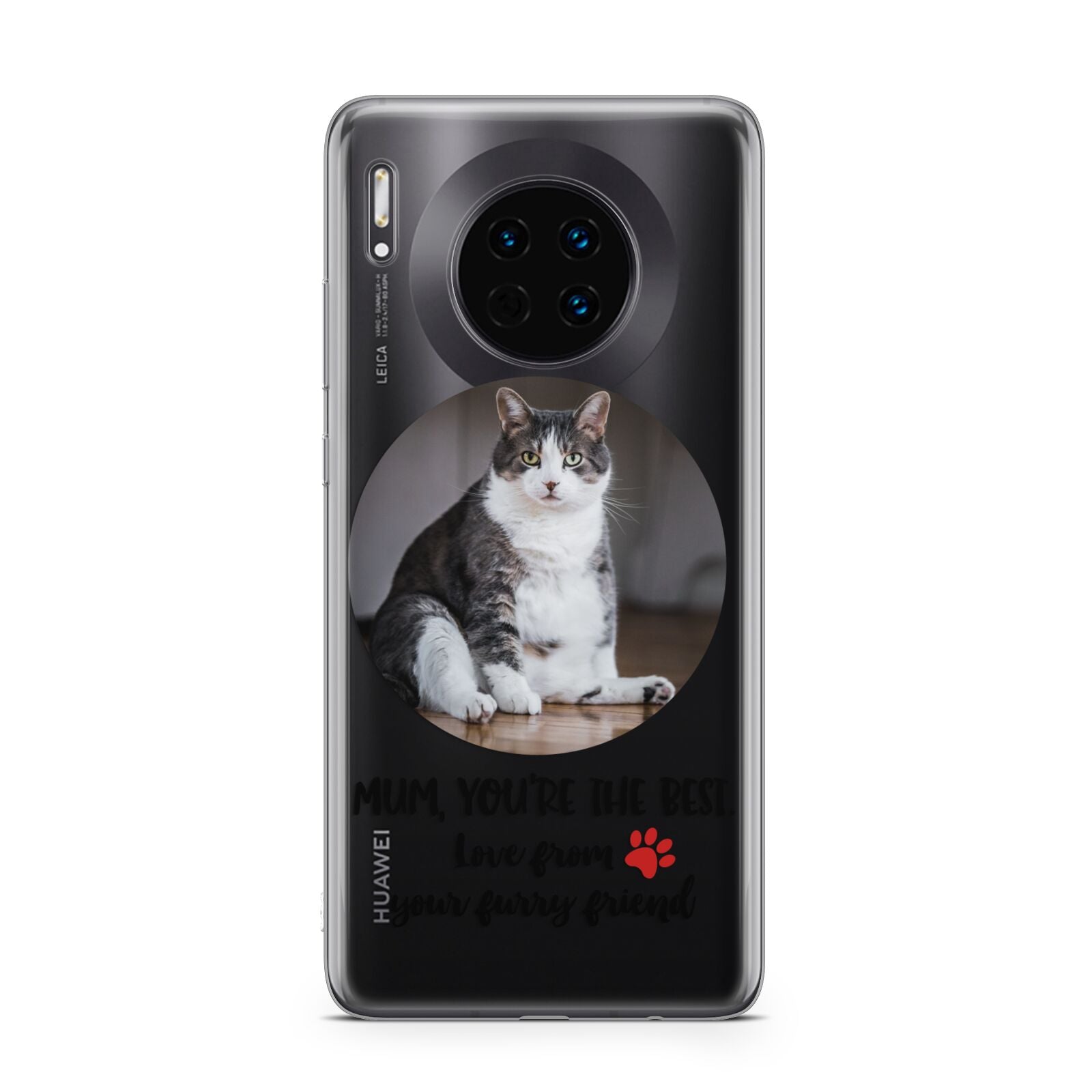 Personalised Photo Upload Cat Mum Huawei Mate 30