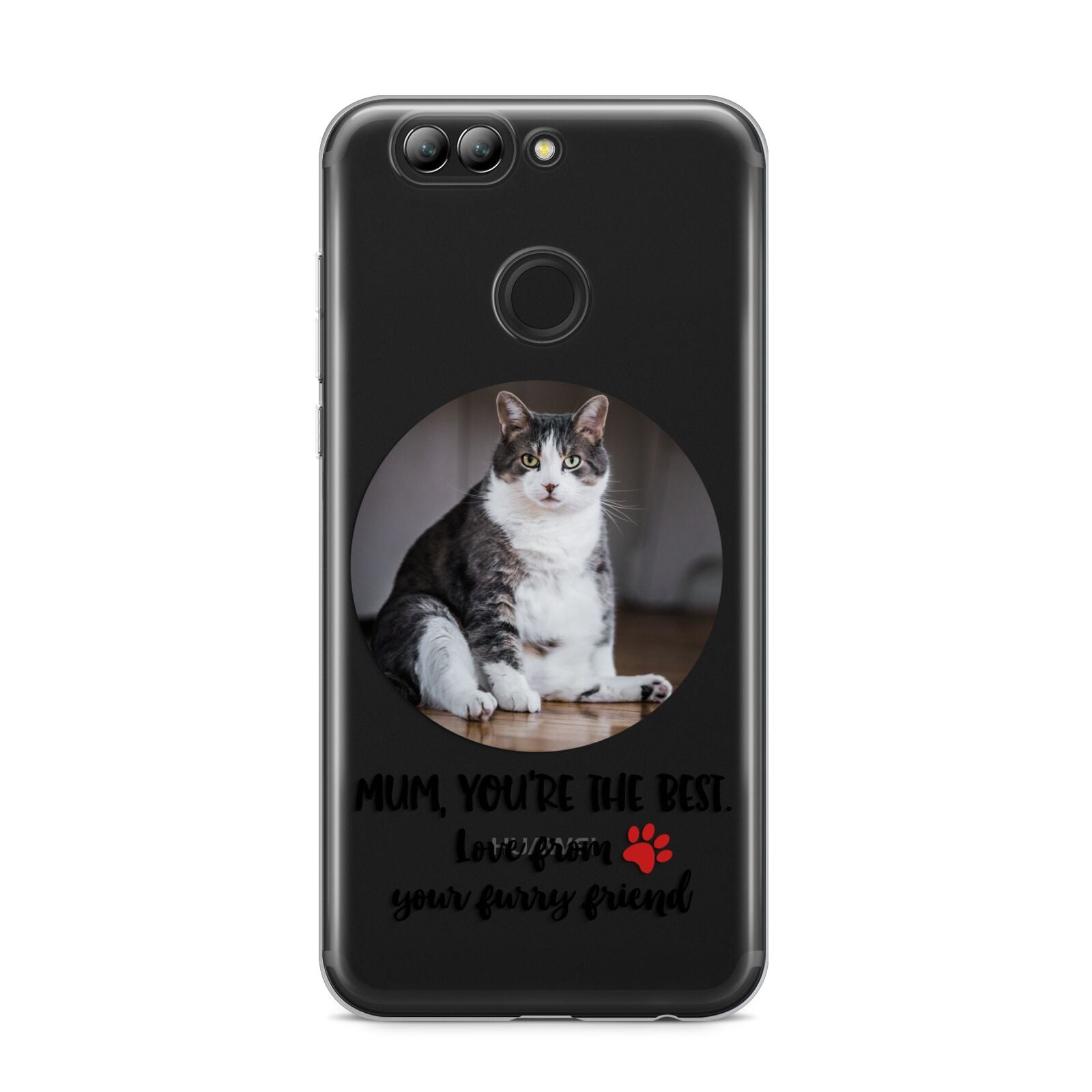 Personalised Photo Upload Cat Mum Huawei Nova 2s Phone Case