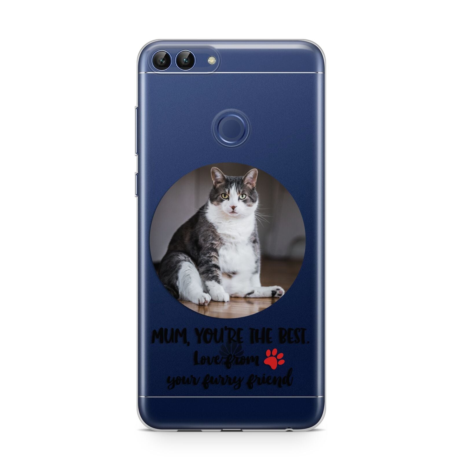 Personalised Photo Upload Cat Mum Huawei P Smart Case