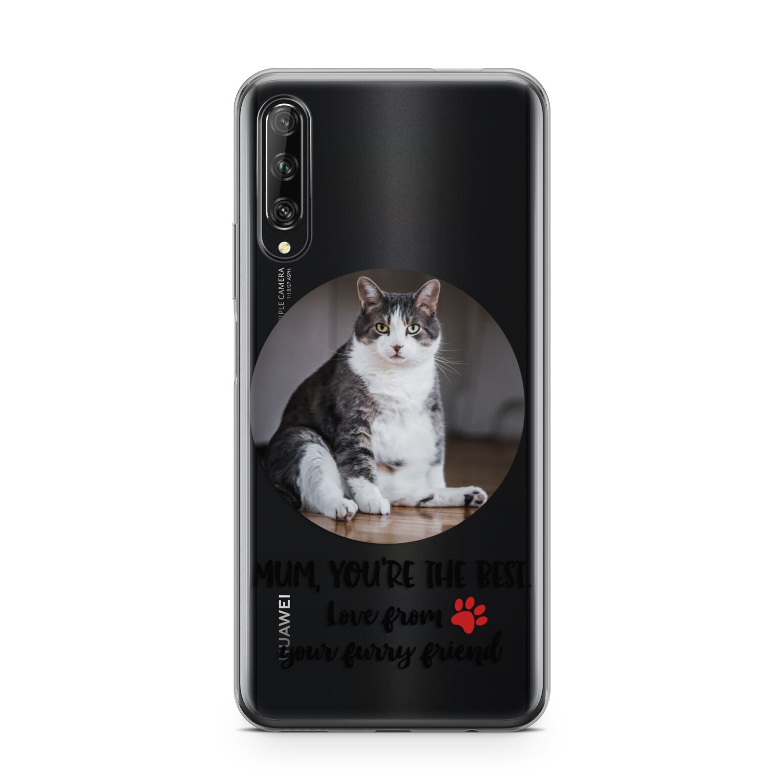 Personalised Photo Upload Cat Mum Huawei P Smart Pro 2019