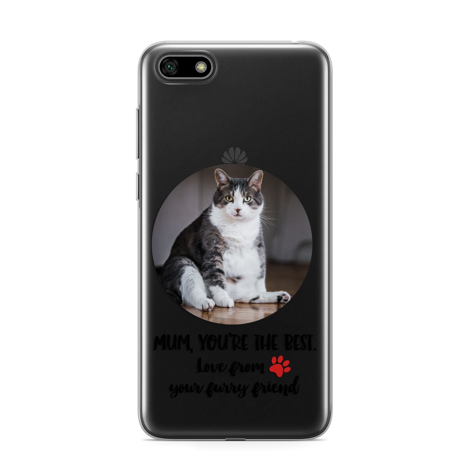 Personalised Photo Upload Cat Mum Huawei Y5 Prime 2018 Phone Case