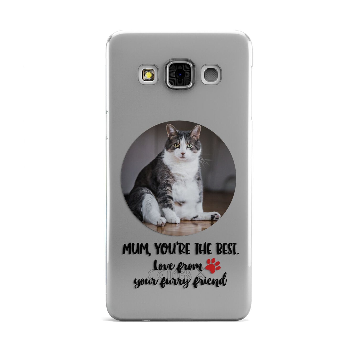 Personalised Photo Upload Cat Mum Samsung Galaxy A3 Case