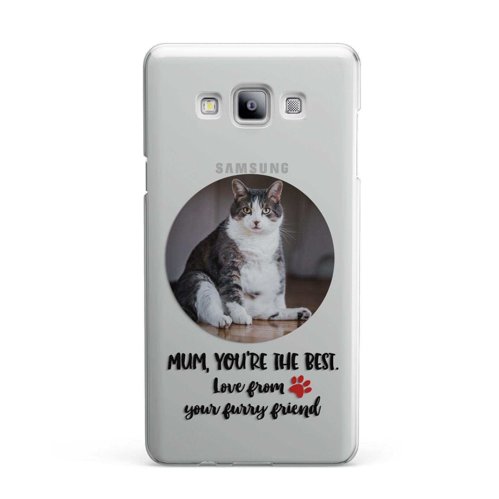 Personalised Photo Upload Cat Mum Samsung Galaxy A7 2015 Case