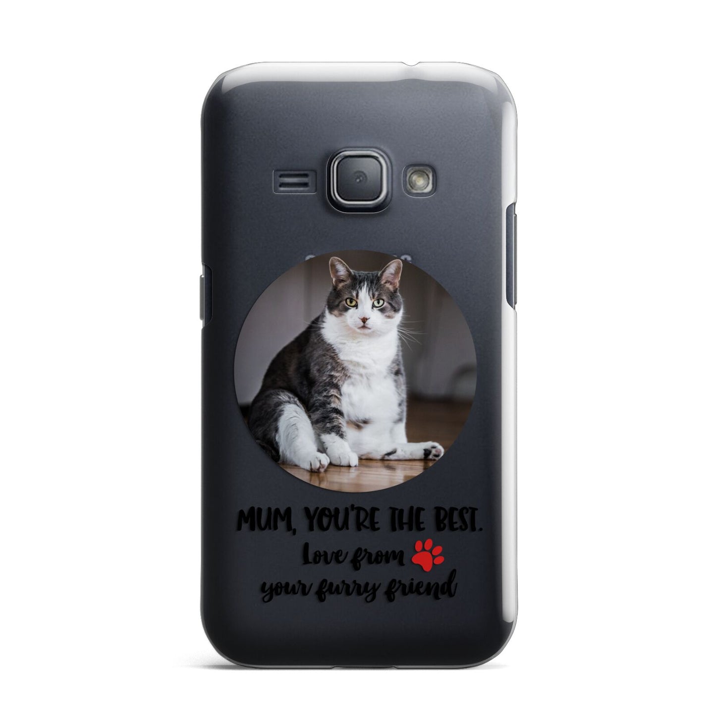 Personalised Photo Upload Cat Mum Samsung Galaxy J1 2016 Case