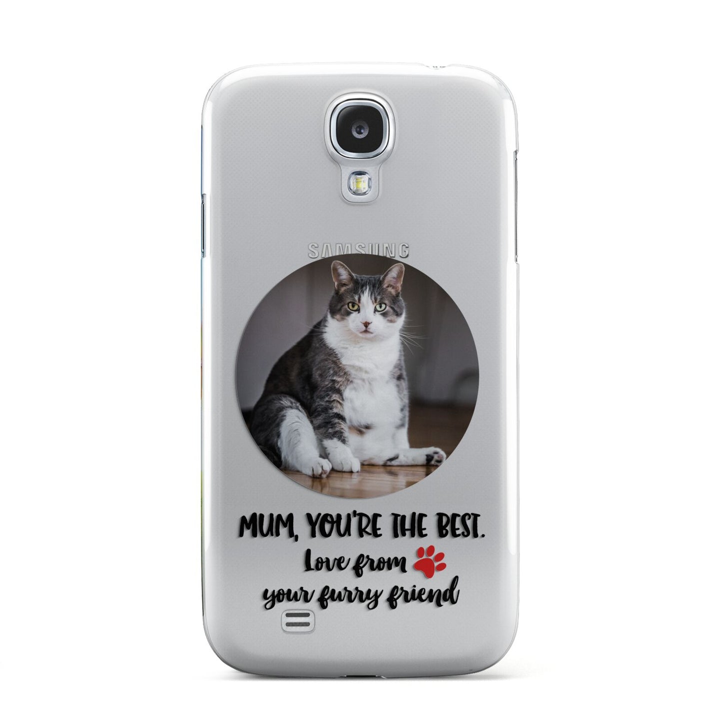 Personalised Photo Upload Cat Mum Samsung Galaxy S4 Case