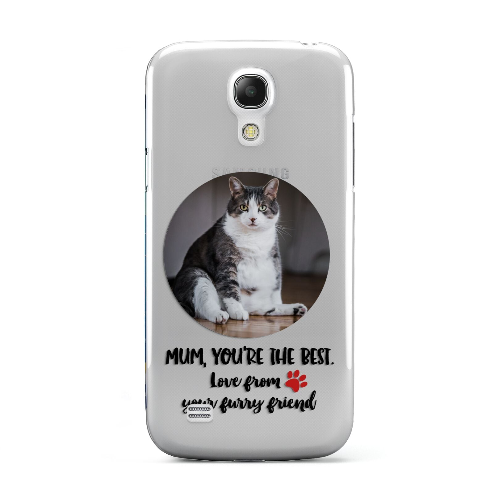 Personalised Photo Upload Cat Mum Samsung Galaxy S4 Mini Case