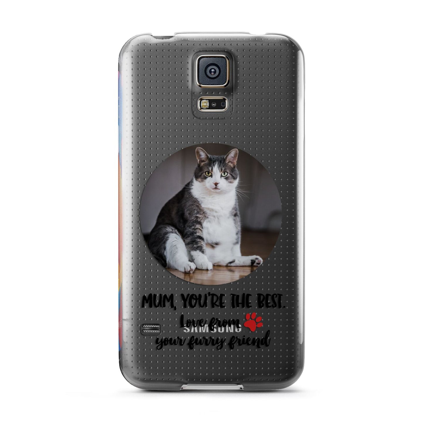 Personalised Photo Upload Cat Mum Samsung Galaxy S5 Case