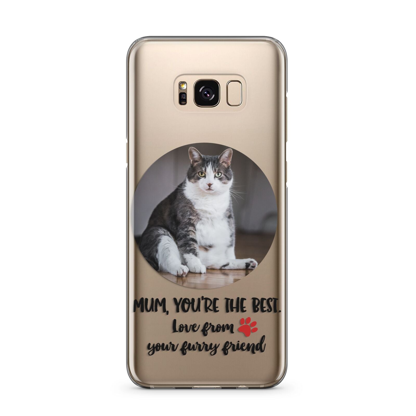 Personalised Photo Upload Cat Mum Samsung Galaxy S8 Plus Case