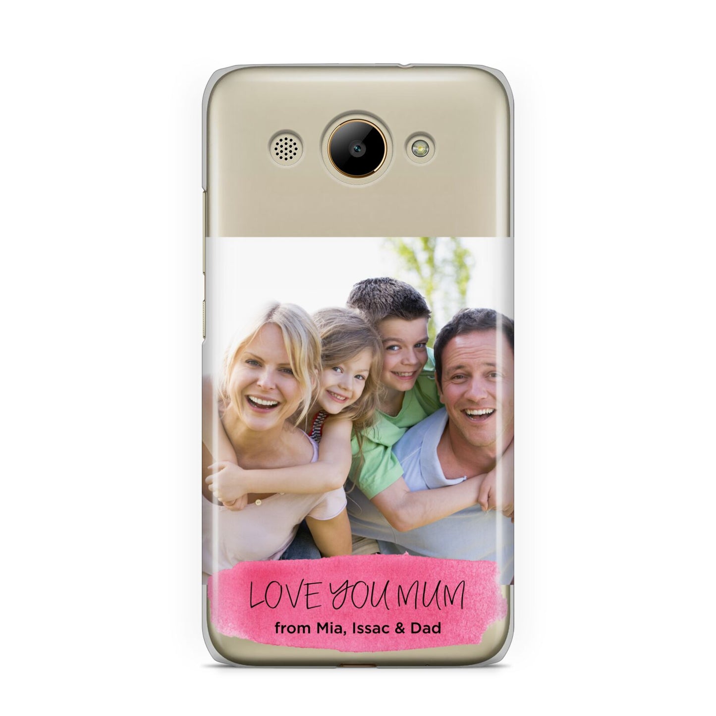 Personalised Photo Upload Mothers Day Huawei Y3 2017