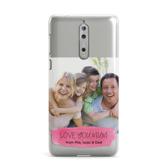 Personalised Photo Upload Mothers Day Nokia Case