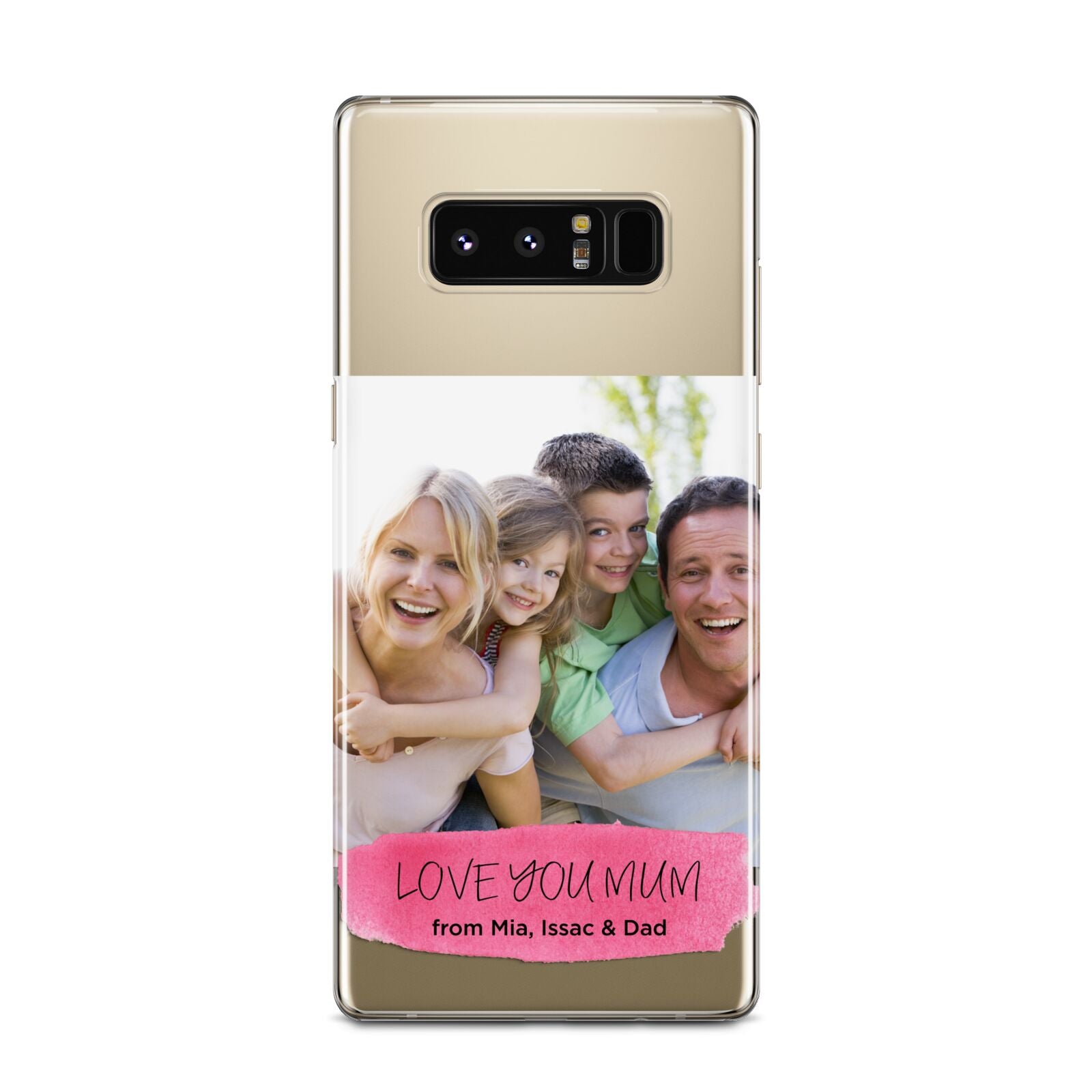 Personalised Photo Upload Mothers Day Samsung Galaxy Note 8 Case