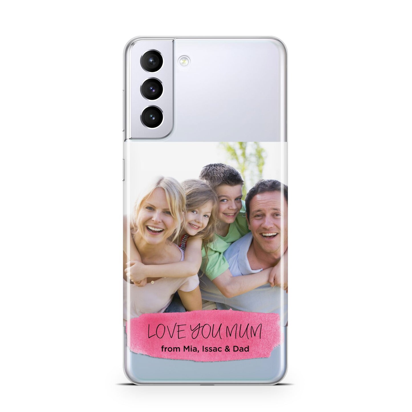 Personalised Photo Upload Mothers Day Samsung S21 Plus Phone Case