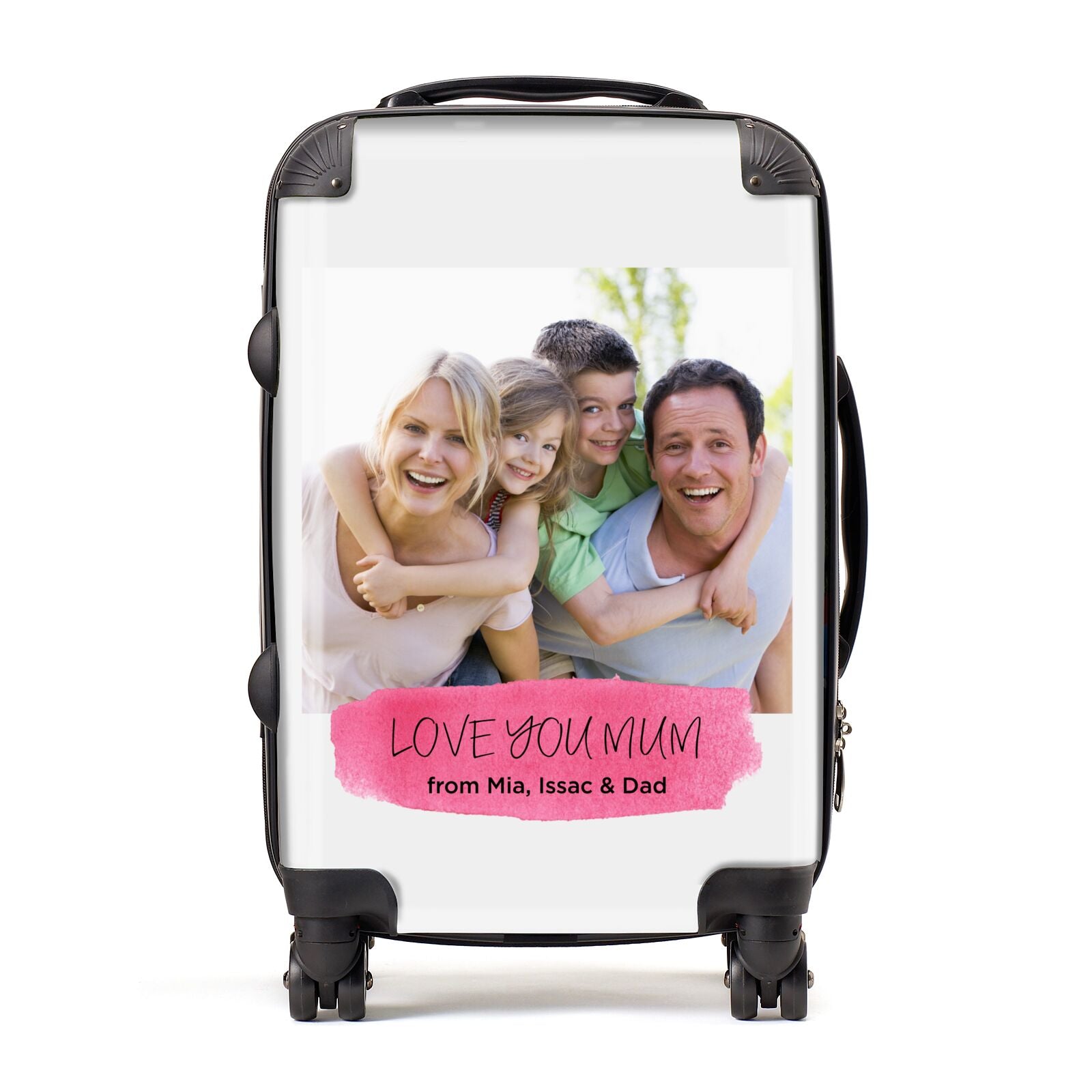 Personalised Photo Upload Mothers Day Suitcase Dyefor