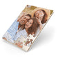 Personalised Photo Upload Puzzle Effect Apple iPad Case on Gold iPad Side View