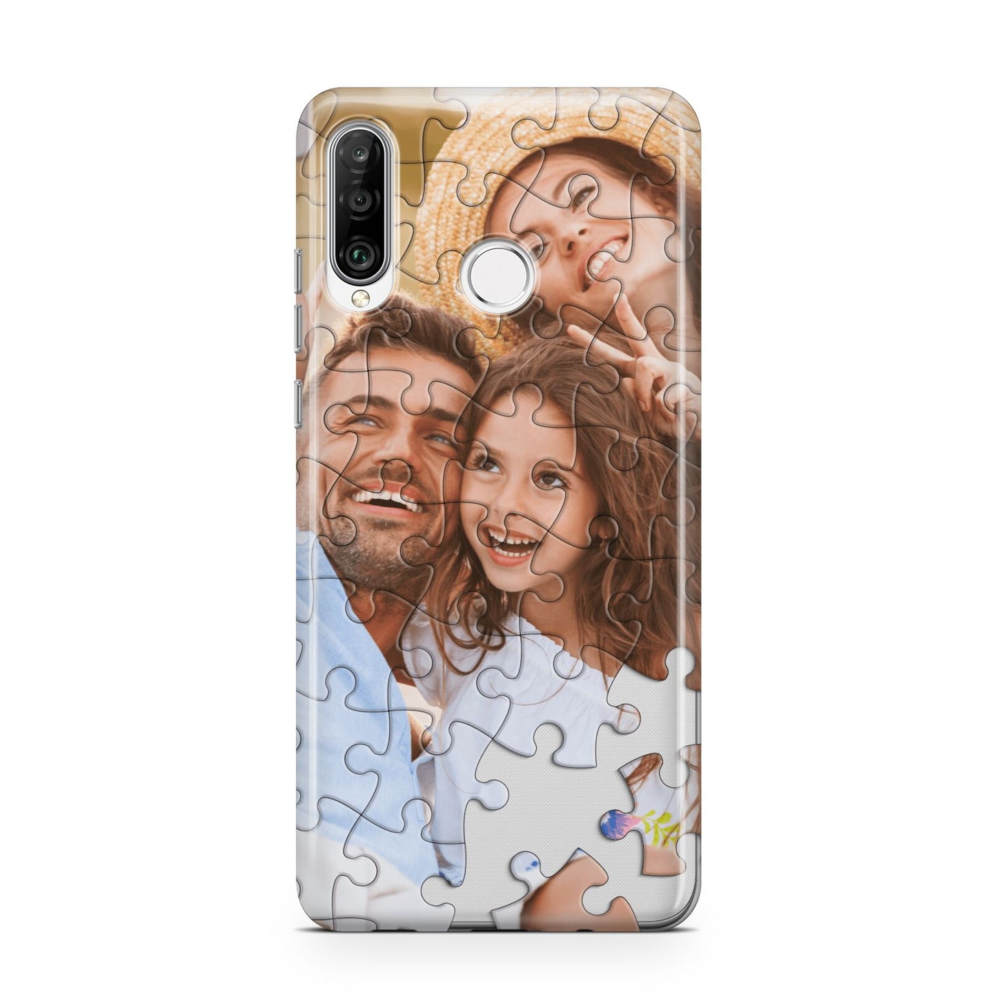 Personalised Photo Upload Puzzle Effect Huawei P30 Lite Phone Case