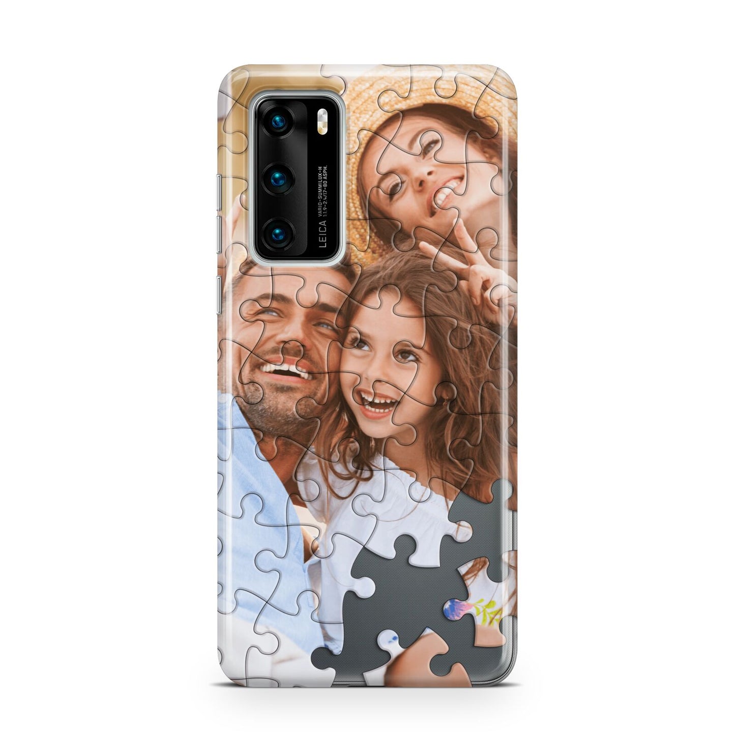 Personalised Photo Upload Puzzle Effect Huawei P40 Phone Case