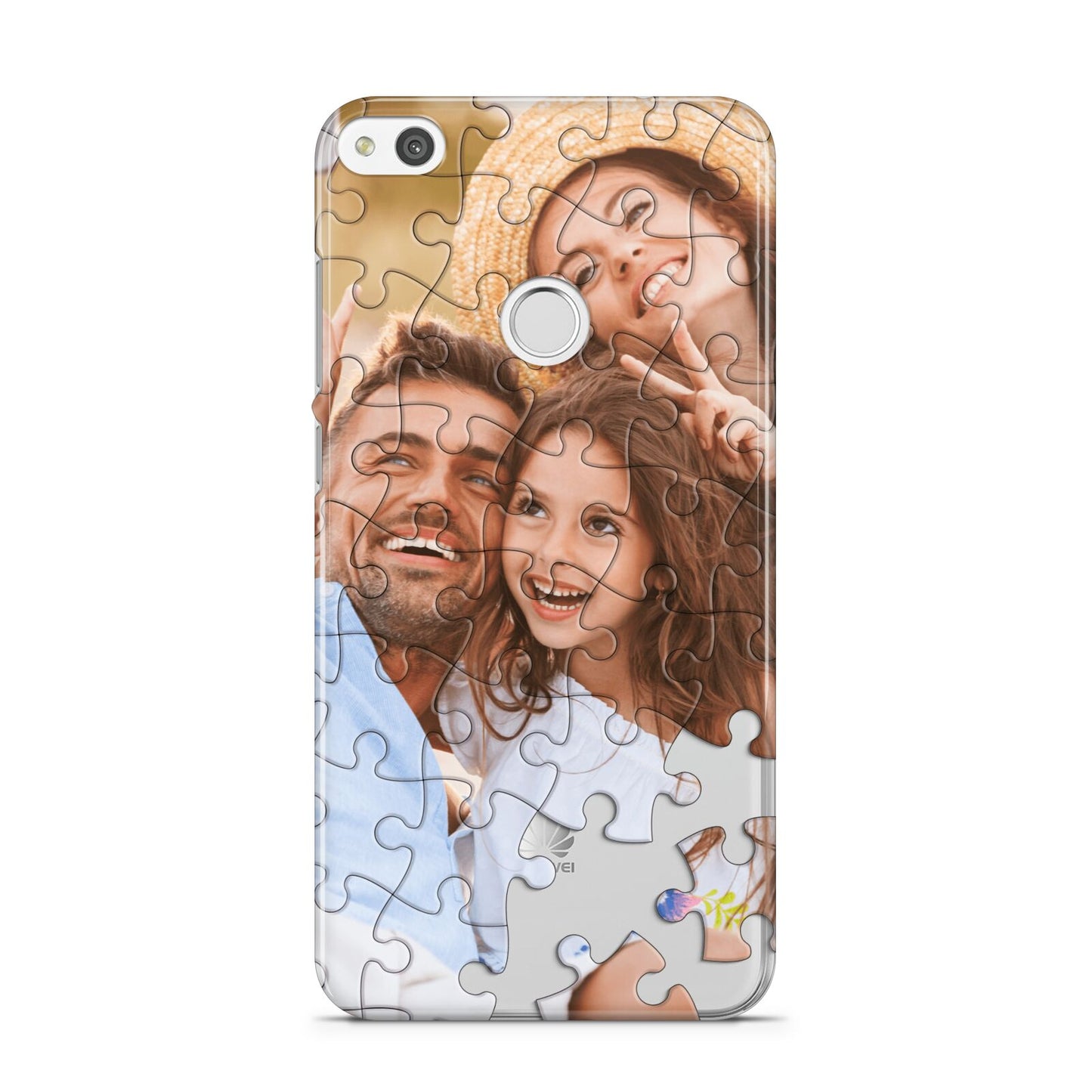 Personalised Photo Upload Puzzle Effect Huawei P8 Lite Case