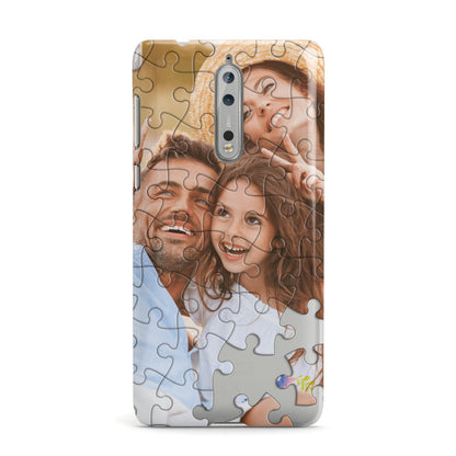 Personalised Photo Upload Puzzle Effect Nokia Case