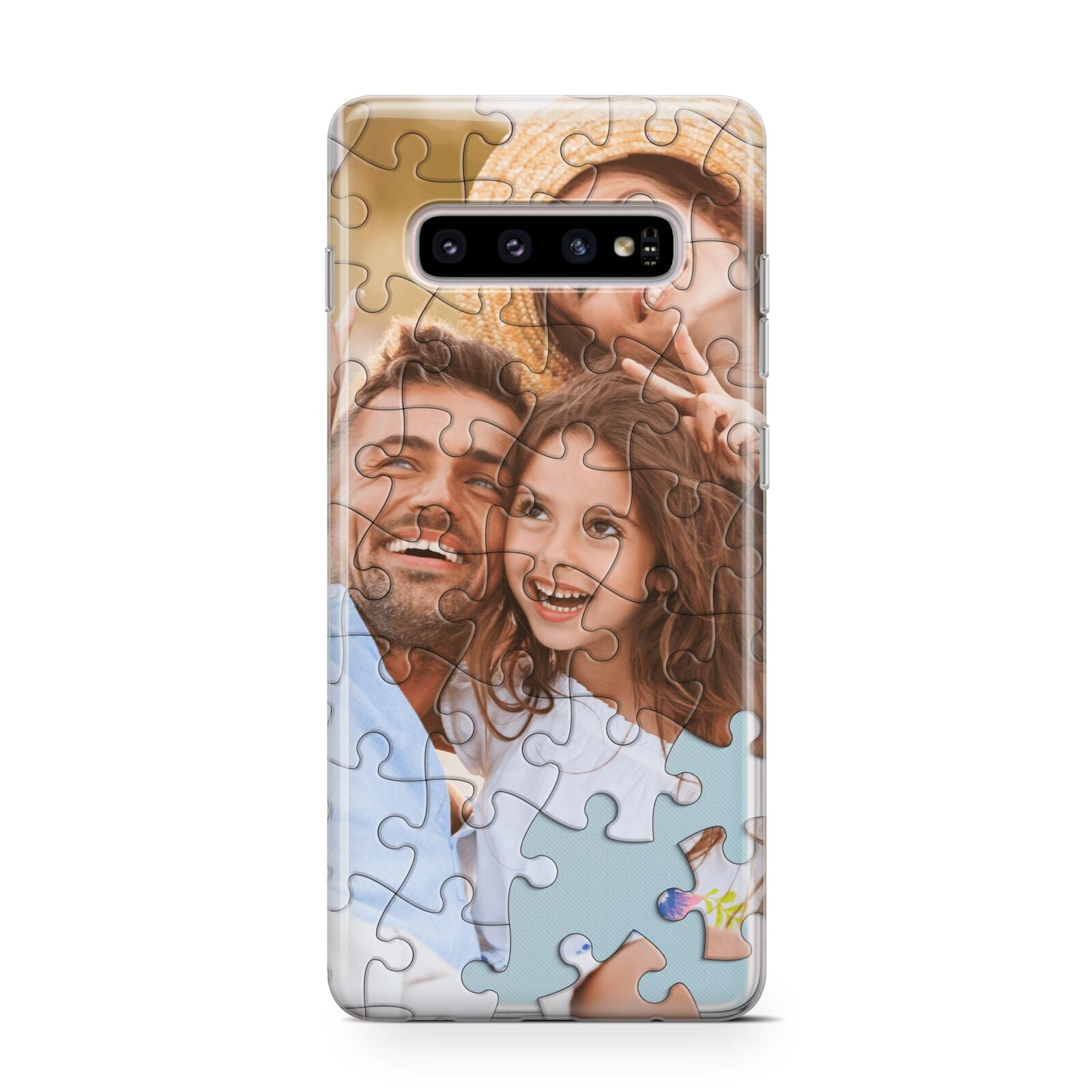 Personalised Photo Upload Puzzle Effect Protective Samsung Galaxy Case