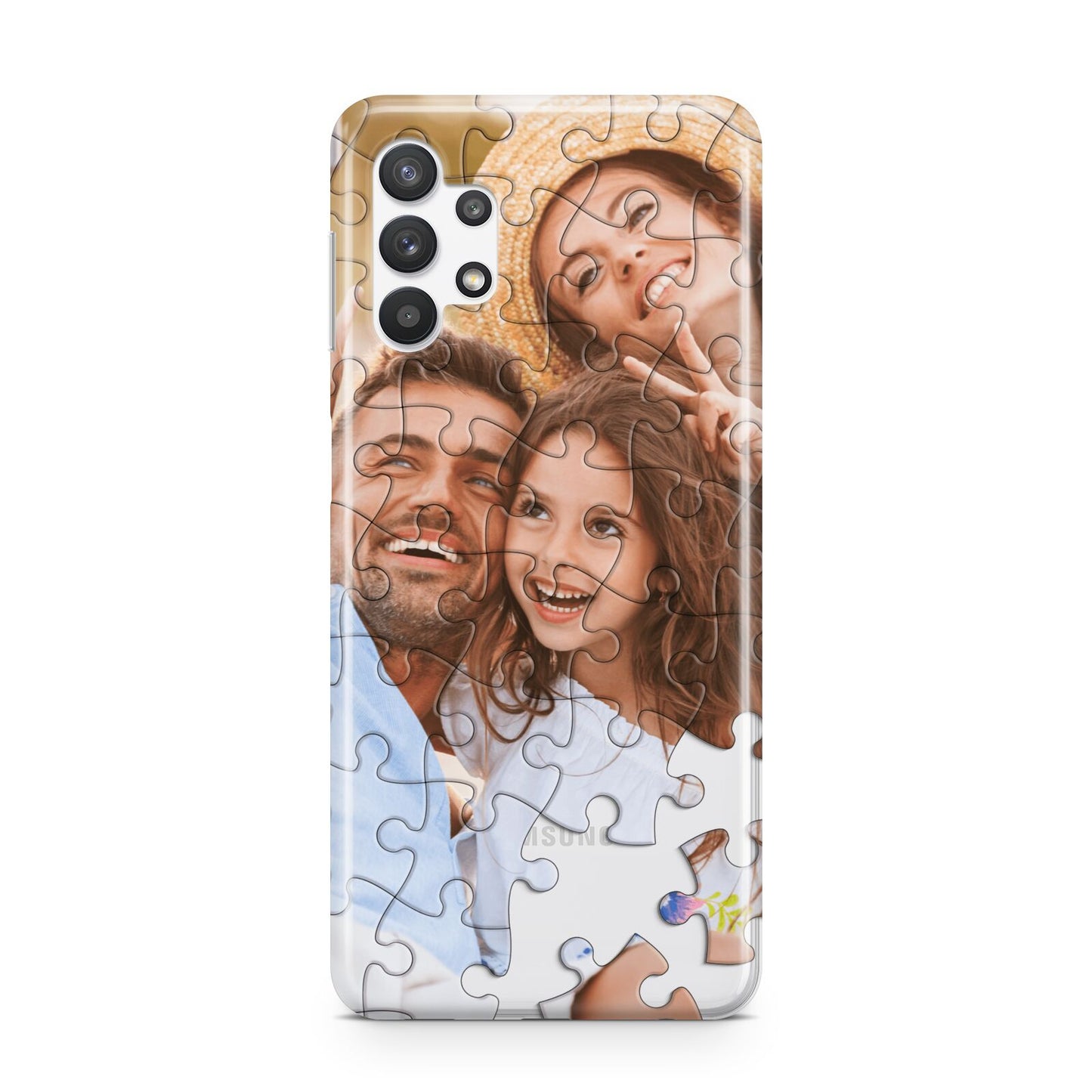 Personalised Photo Upload Puzzle Effect Samsung A32 5G Case