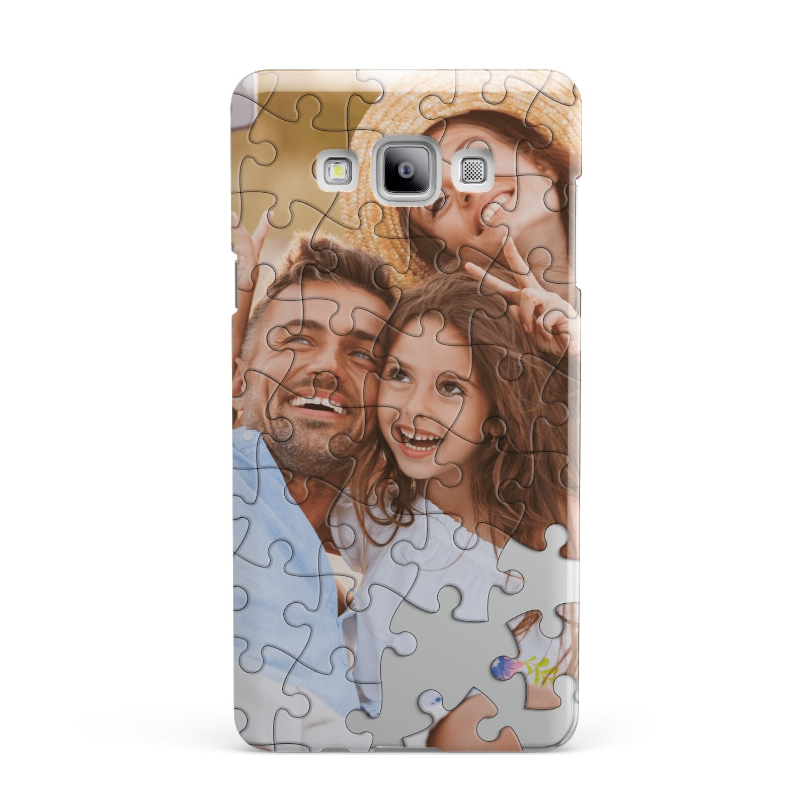 Personalised Photo Upload Puzzle Effect Samsung Galaxy A7 2015 Case