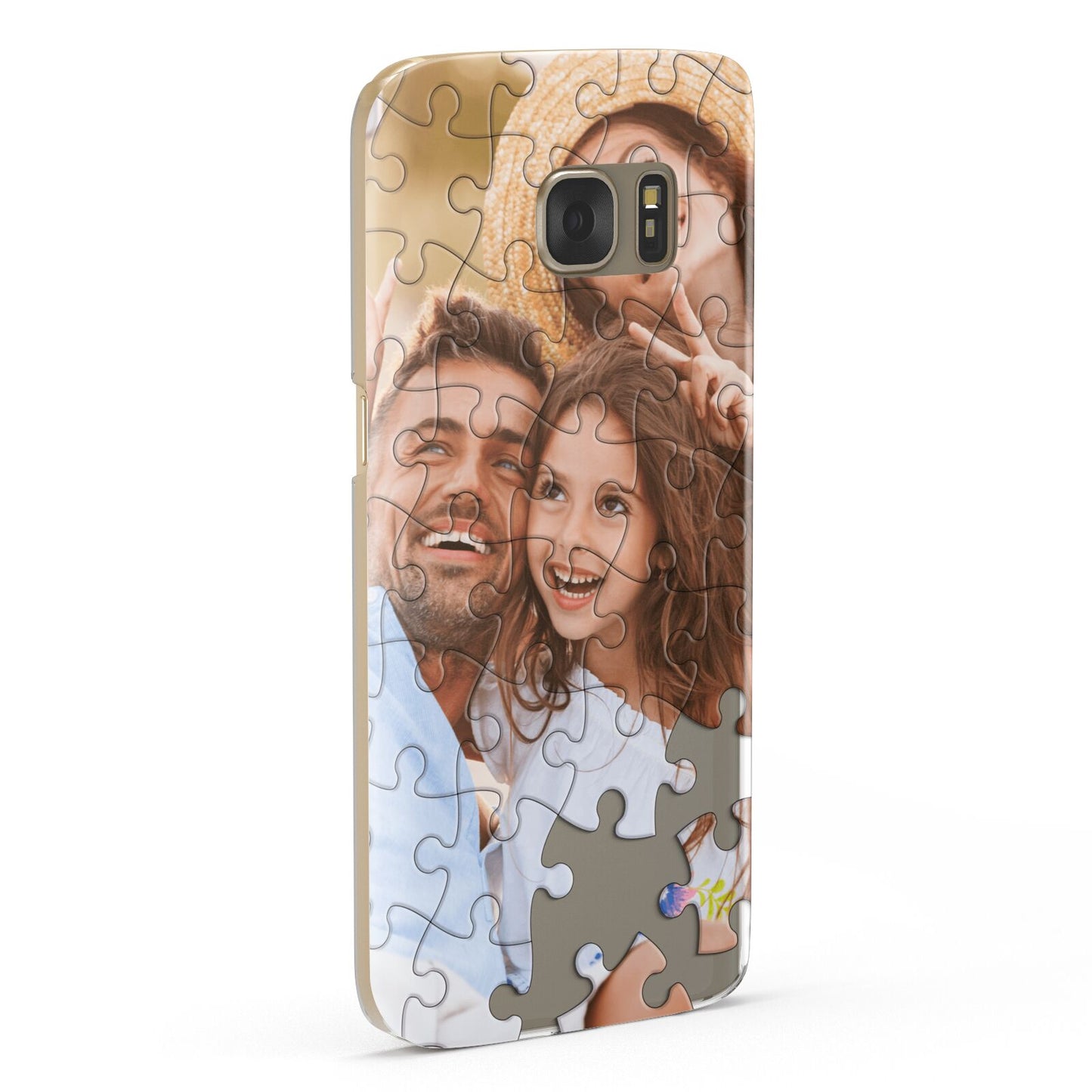 Personalised Photo Upload Puzzle Effect Samsung Galaxy Case Fourty Five Degrees