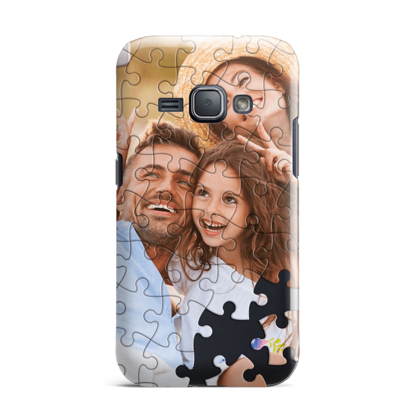 Personalised Photo Upload Puzzle Effect Samsung Galaxy J1 2016 Case