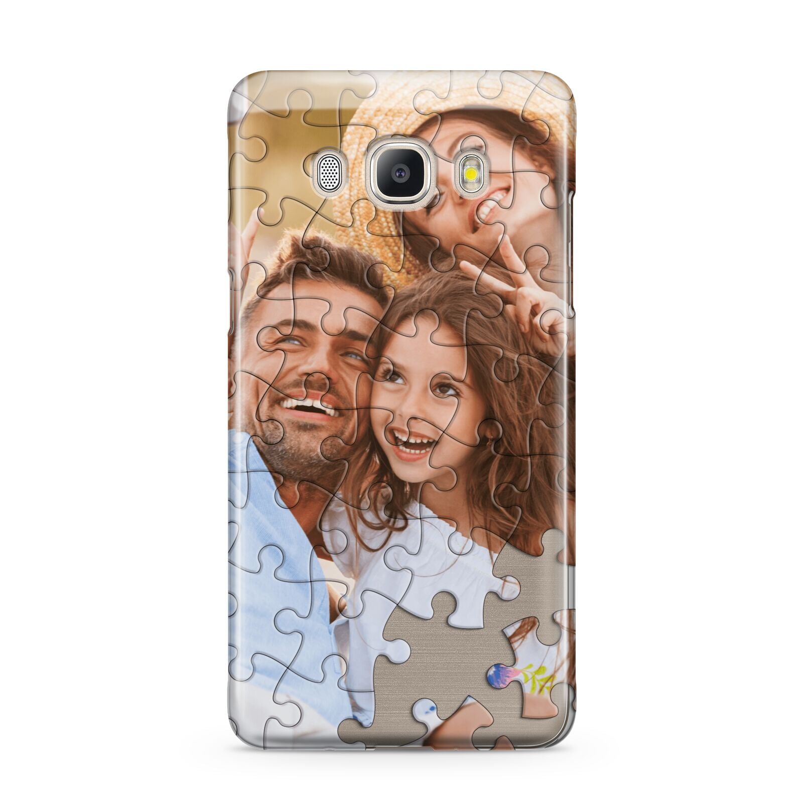 Personalised Photo Upload Puzzle Effect Samsung Galaxy J5 2016 Case